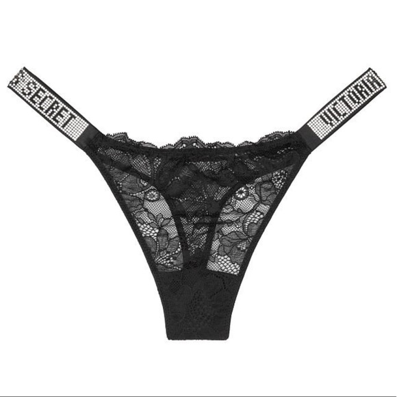 ❗️New❗️never worn Victoria’s Secret shine strap thong panty - Picture 1 of 6